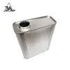 hot selling empty square 1 liter engine oil tin can with high quality and customized printing
