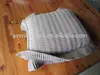 50DA45 100%Acrylic 100%Cotton double layer ruffle knit throw and pillow set, 2014 New