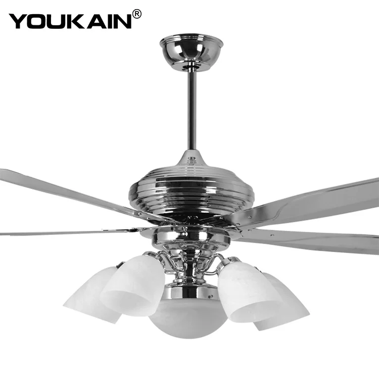 Ceiling Fans With 52 Light And Remote Motor Used Thailand Modern