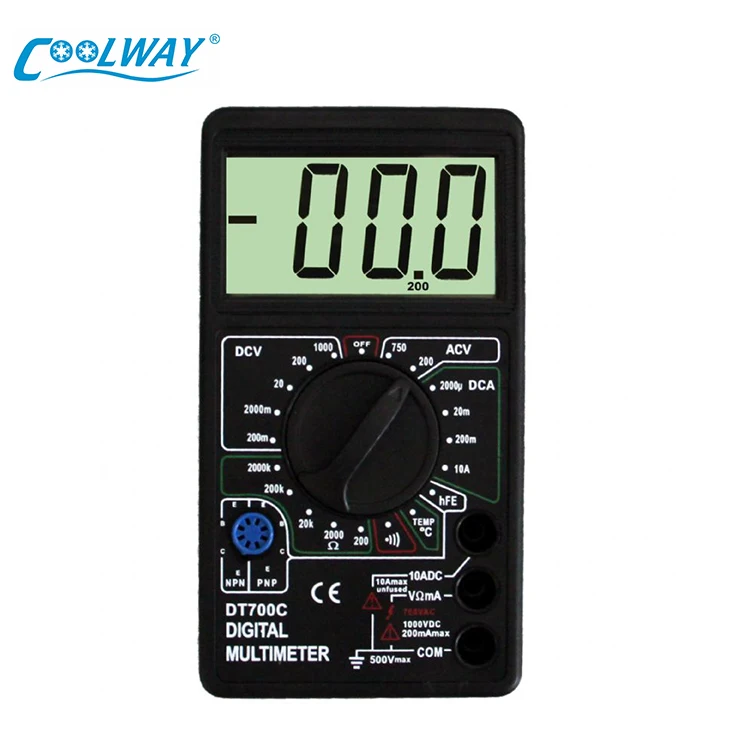 High Quality Better Ac Handheld Mini Pocket Digital Multimeter AC/DC Volt Amp Ohm Diode HFE Tester Ammeter Voltmeter Ohmmeter