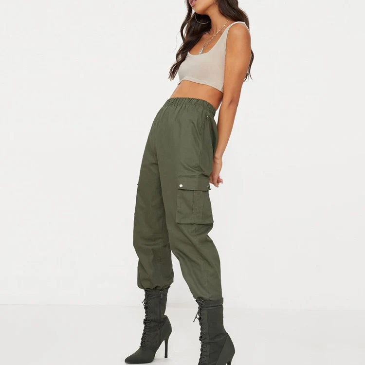 ladies cargo joggers