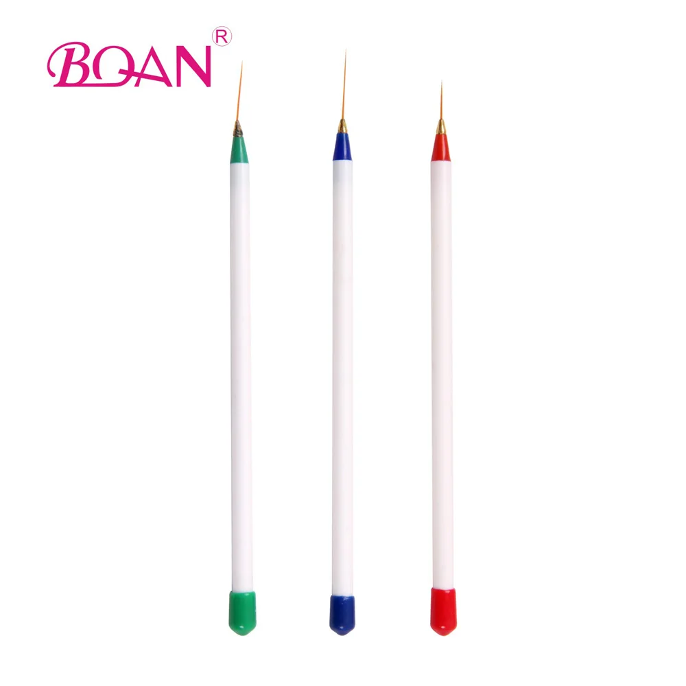 

Boqian Factory Direct Long Straight Liner Nail Art Painting Brush