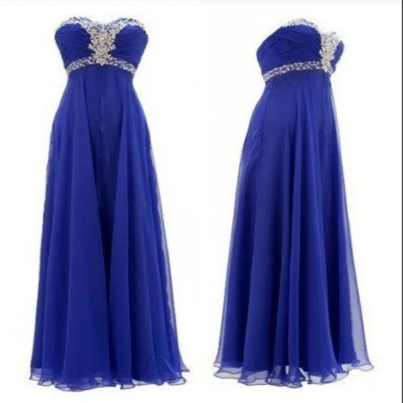royal blue bling dress
