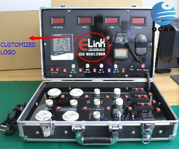 Portable Multifunction Aluminum Led Bulb Demo Case Led Tube Demo