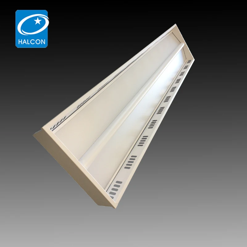 36W Recessed Led Troffer Light With Air Slot