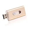 otg usb flash drive for smart phone storage data nice color aluminum material engraving logo OEM
