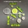 Hand Tool Parts Plastic Bubble Spirit Level, bullseye Round level bubble vials