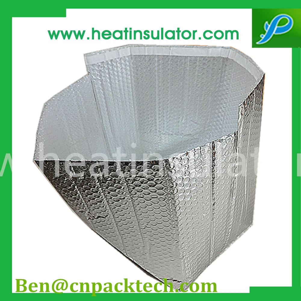 Reflective Metalized Film Insulated Thermal Box Liners