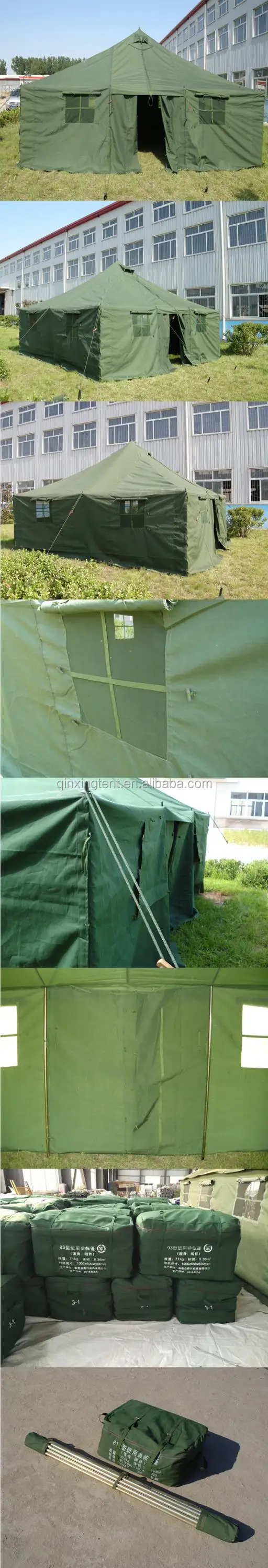 canvas military tent
