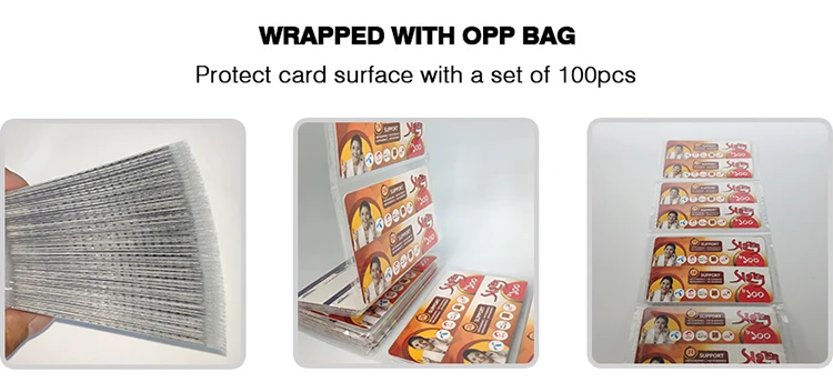 Wrapped with Opp Bag