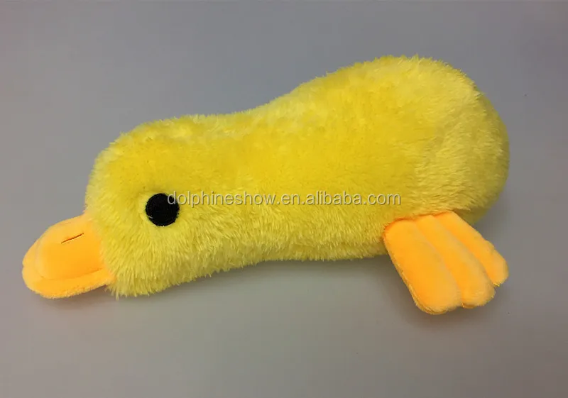 Beetest Perro de Mascotas chillar Juguete Mallard Pato chill/ón de Peluche Masticar Juguetes