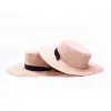 New Style Womens Summer 100% Paper Boater Straw Wholesale Hat