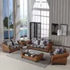 wooden sofa