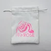 suede jewelry pouch/velvet jewelry bag with logo wholesale