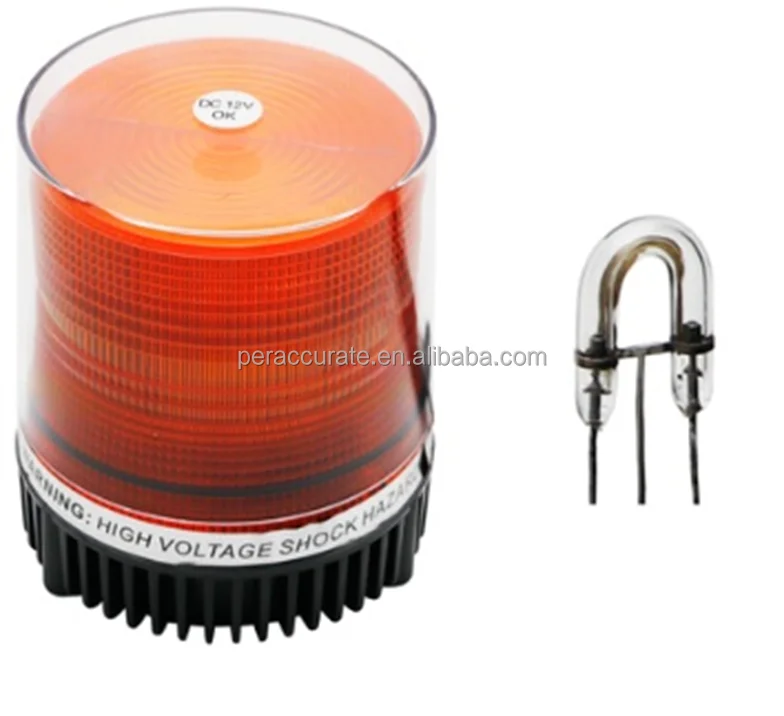 Car Truck Beacon Strobe Emergency Warning Alarm LED Flash Signal Light DC 12V