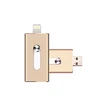 OTG USB FLASH Shenzhen factory 3-in-1 32GB Digital Voice Recorder & USB 2.0 white Flash Drive