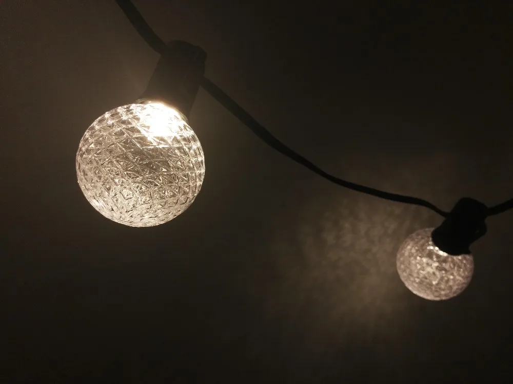 Outdoor-globe-licht Mit G40 Led-lampen - 26 Ft Handelsgrad-markt-café