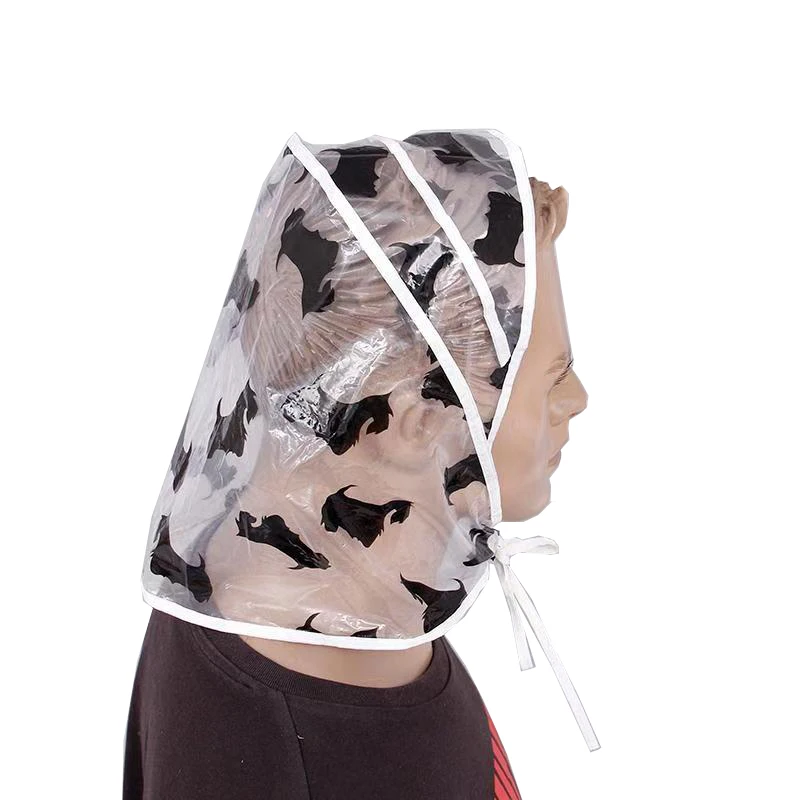 
Waterproof Women Plastic Rain bonnet/rain cap cover 