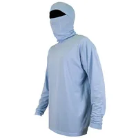 

Wholesale Custom long Sleeve UV Protection Dry Fit fishing shirts with hoodie