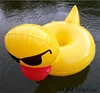 Wholesale Duck Shape PVC inflatable Holder Float Cup Holder For Party