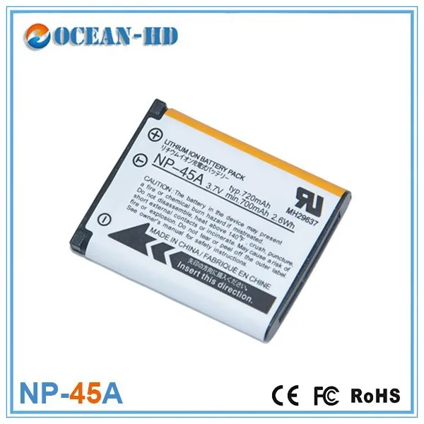 For Fujifilm NP-45A 3.7v customized external batteries made in china