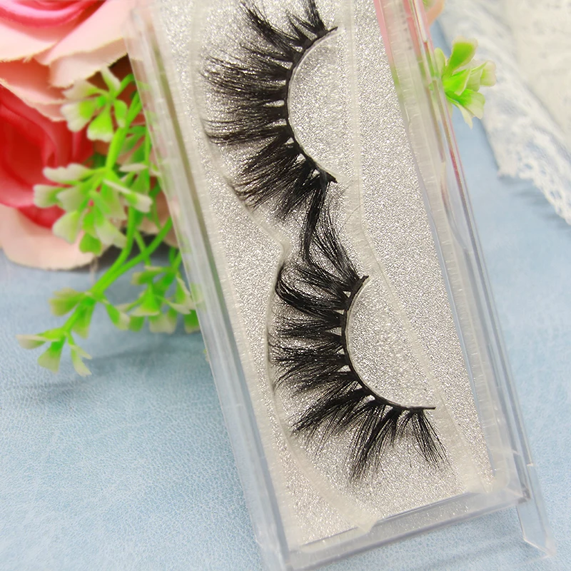 

The top quality Mink lashes 25mm lashes 3d mink eyelashes private label, Natural black