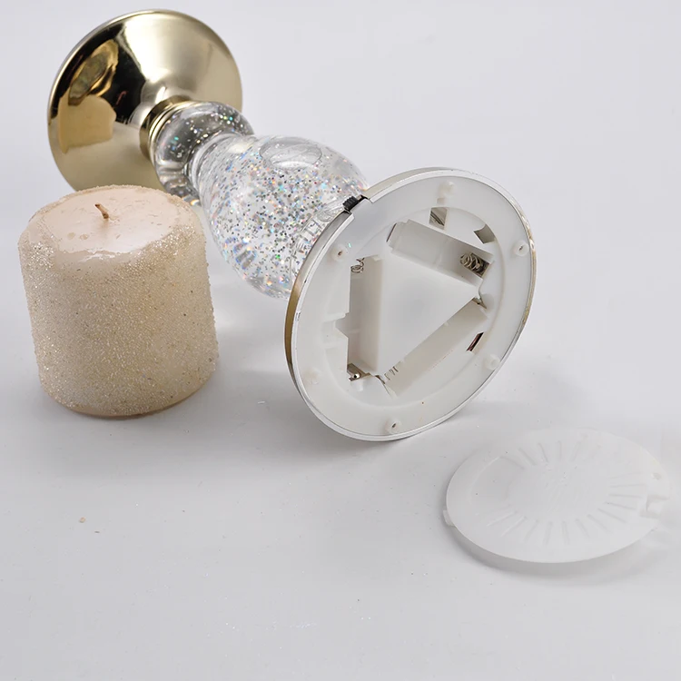 
Wholesale gourd shape tea light clear simple decorative candle stick holder 