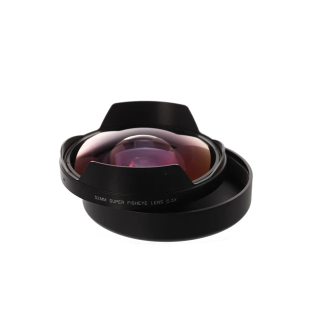 

58mm mount fisheye camcorder lens , 0.3X 58mm Fisheye Camcorder Lens,