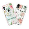 Wholesale 3D floral mobile accessories for iPhone 8 plus impact case for iPhone X xs max phone case