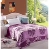 new products Soft nice handfeeling home use cheap wholesale 100%polyester flannel fleece throw blanket