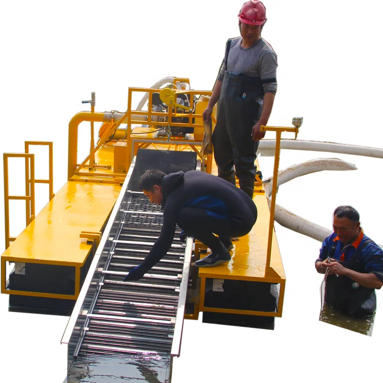 dredge is a small compact portable, engine powered, sediment removal pump