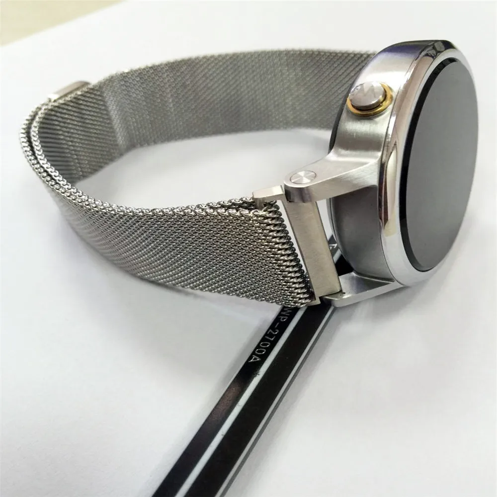 

stainless steel watch band for motorola moto 360