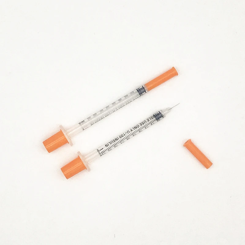 
Disposable Insulin Syringe With Needle 