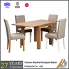6 chairs dinner table wood
