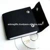 new design leather cd bag / hot sale promotional cute types of cd cases / special music cd case wholesale / wedding dvd case