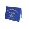 Leather Wrapped Material Certificate Cover a4 pu menu folder