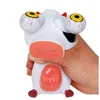 custom make soft rubber plastic eyes pop out animal squeeze toy,soft plastic pop eye squeeze animal toys