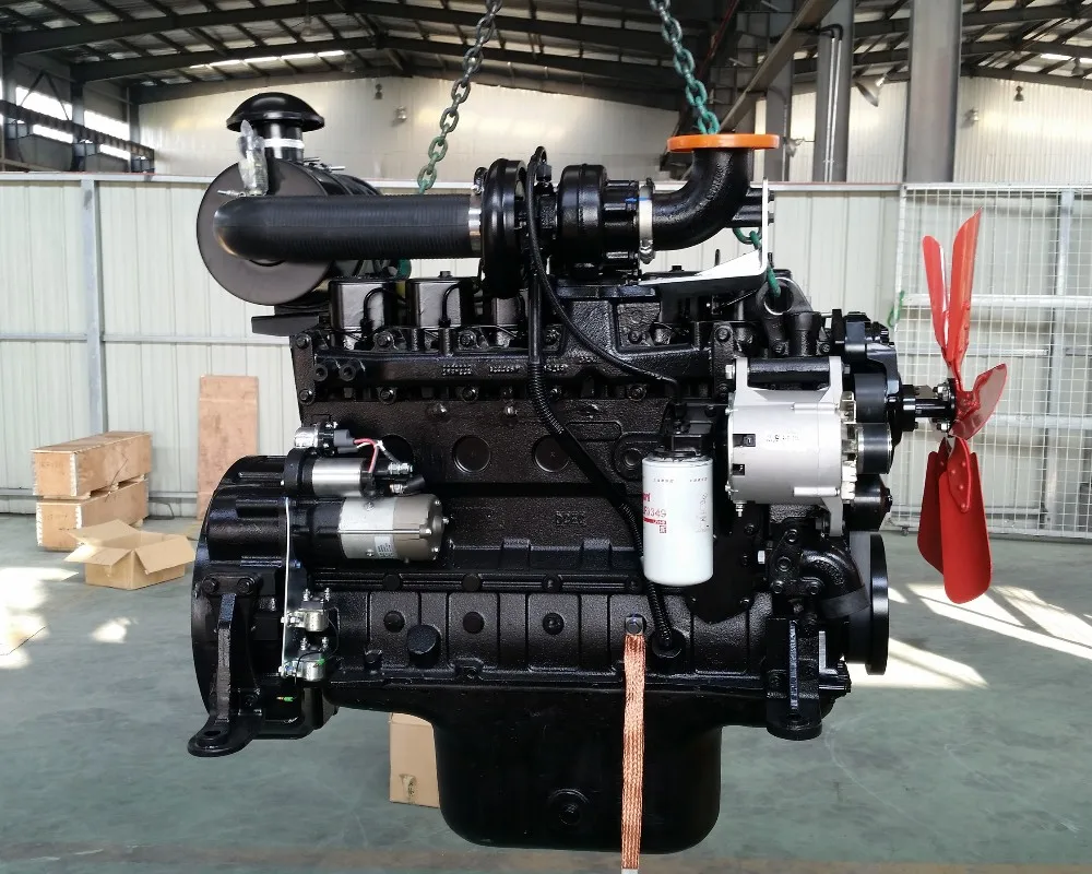 Genuine 6 Cylinders 180hp water cooling diesel engine 6BT5.9C180 for