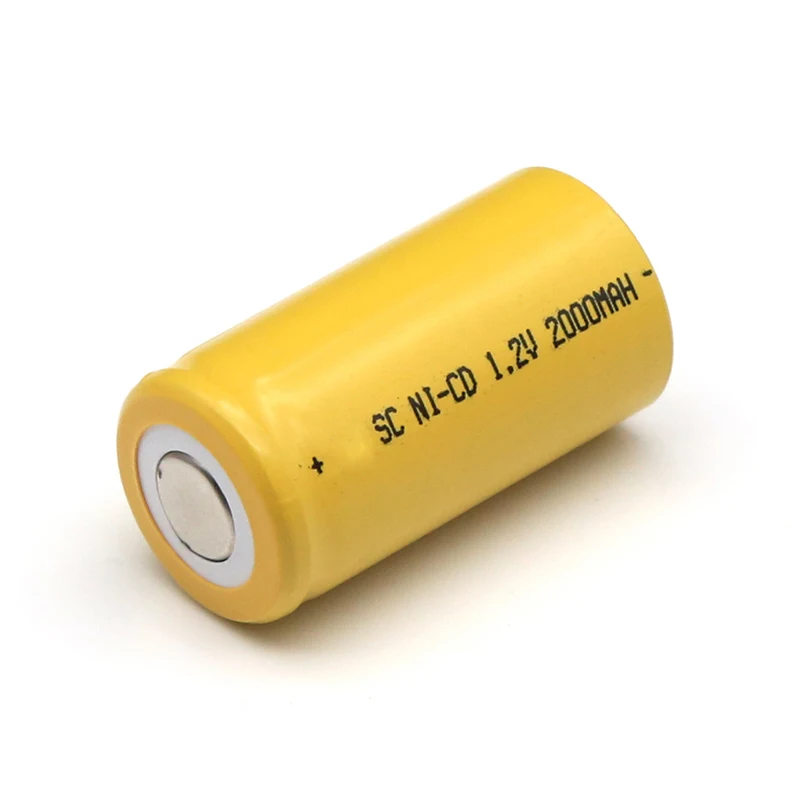 
A Grade Quality Guaranteed Ni Cd SC 2000mAh 1.2V Rechargeable Battery 