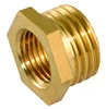 bush connector G thread Straight pipe fitting copper pipe fitting