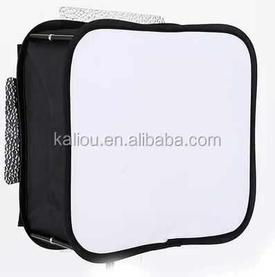 

Kaliou Led Video Light Panel Foldable Portable Flash Soft Filter Softbox Diffuser for YONGNUO YN600L II YN900 YN300 III, White