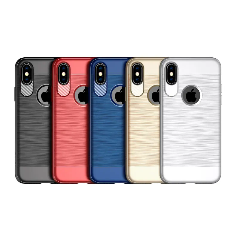 

USAMS Sublimation TPU Custommobile Mobile Phone Protection case Accessories Duke Series Packaging For Iphone X, Black;blue;red;sliver;gold