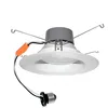 LED 12W recessed lighting fixture ceiling light dimmable downlight replace 90W halogen 4in for remodel and new construction