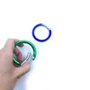 Easy Open Metal Ring Round Carabiner Spring Snap Clip Hook for Purse