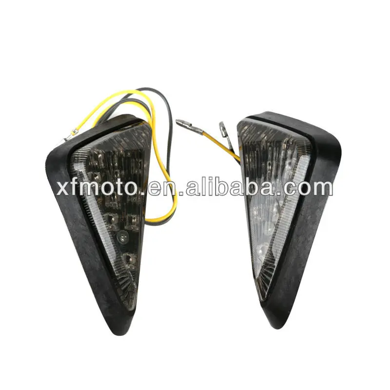 Smoke Led Flush Mount Turn Signal For Kawasaki Ninja Zx6r Zx7r Zx12r