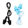 Noise Cancelling Ear Plugs Premium Soft Silicone Reusable Airplane Earplugs Waterproof Noise Reduction Earplugs