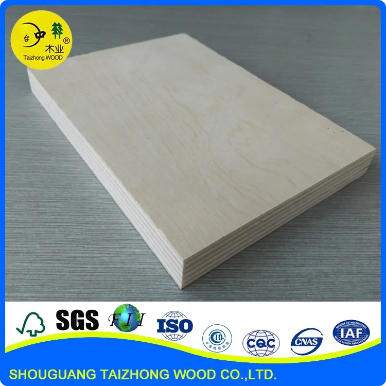 Factory price wholesale White Birch Plywood