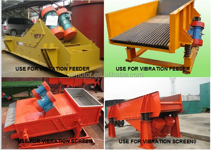 Yutong vibratory equipment unbalanced YZU-50-2 vibration motor price 