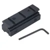 Picatinny 11mm to 20mm Dovetail to Weaver Rail Mount Base Adapter Scope Mount Converter For Rifle Flashlight Laser Sight free