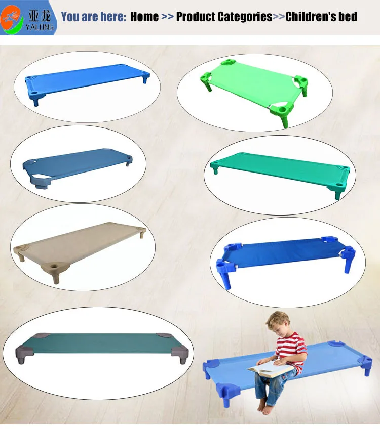 유치원 가구 Inexpensive 유치원 홈 접는 어린이 침대,플라스틱 유아 침대,스택 Cot 침대 Buy 유아 침대